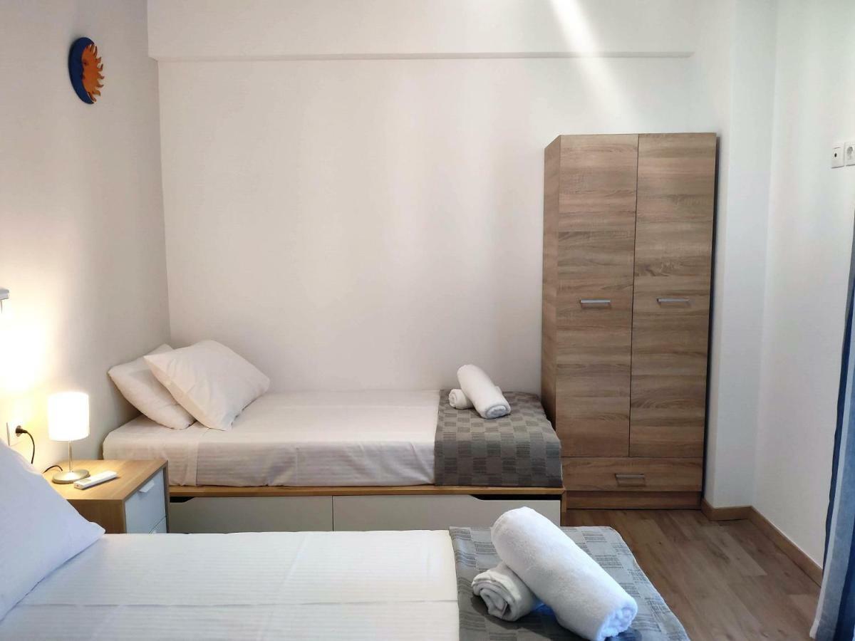 Neva Apartments By The Beach Makriyialos Bagian luar foto